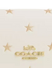 Coach Andrea Small Shoulder Bag With Star Print Chalk