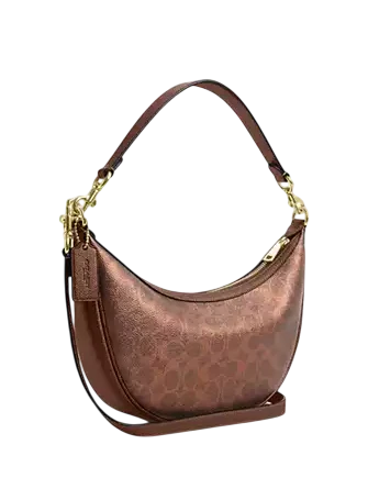 Coach Aria Shoulder Bag In Signature Canvas | Brixton Baker Coach Aria Shoulder Bag In Signature Canvas | Brixton Baker