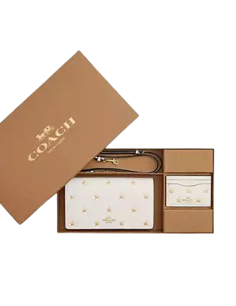 Coach Boxed Anna Foldover Clutch Crossbody Bag And Card Case Set Coach Boxed Anna Foldover Clutch Crossbody Bag And Card Case Set