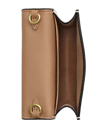 Coach Boxed Mini Wallet On A Chain With Star Print Chalk