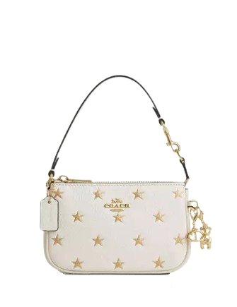 Coach Boxed Nolita Bag 15 With Star Print Chalk