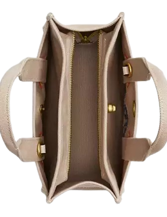 Coach Cargo Tote Bag 26 With Rainbow Dark Natural