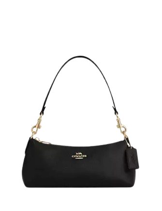 Coach Charlotte Shoulder Bag Black