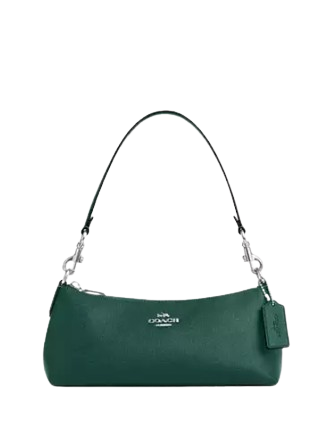 Coach Charlotte Shoulder Bag Emerald Green
