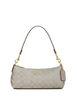 Coach Charlotte Shoulder Bag In Signature Canvas  Champagne