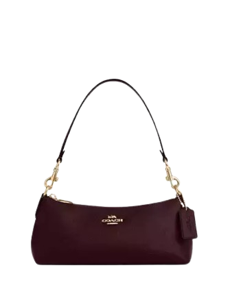 Coach Charlotte Shoulder Bag Merlot