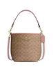Coach City Bucket Bag In Signature Canvas Tan Pink Petal