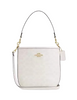 Coach City Bucket Bag In Signature Canvas White Chalk