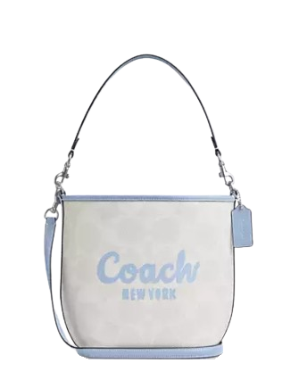 Coach City Bucket Bag With Coach Graphic Bluebell