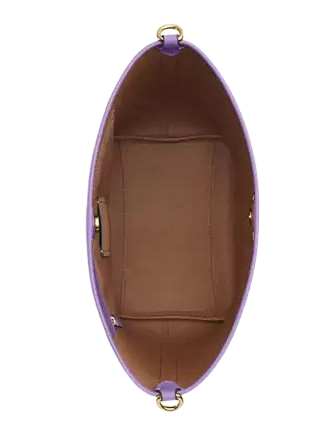 Coach City Large Bucket Bag In Signature Canvas Sand Iris