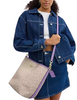 Coach City Large Bucket Bag In Signature Canvas Sand Iris