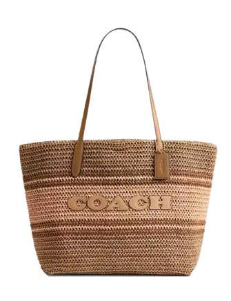 Coach City Tote Bag  Honey Brown
