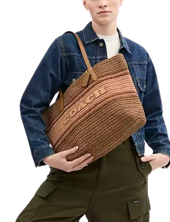Coach City Tote Bag  Honey Brown