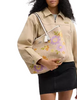 Coach City Tote Bag In Signature Canvas With Floral Print Sand