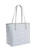 Coach City Tote Bag In Sketch Signature Canvas Ice Blue