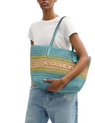 Coach City Tote Bag Light Turquoise