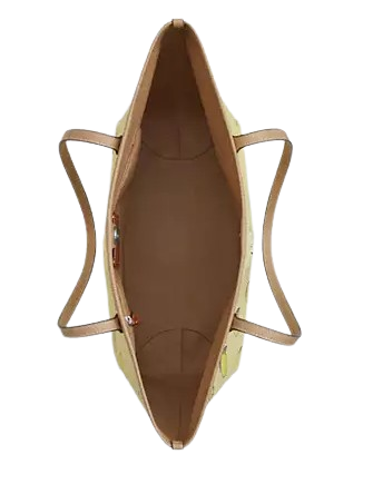 Coach City Tote Bag With Lemon Print Garden Glade