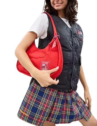 Coach Coachtopia Loop Ergo Bag With Cloud Quilting Rosebud Red