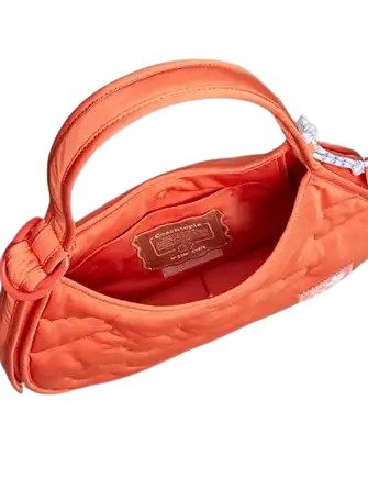 Coach Coachtopia Loop Ergo Bag With Cloud Quilting Sun Orange