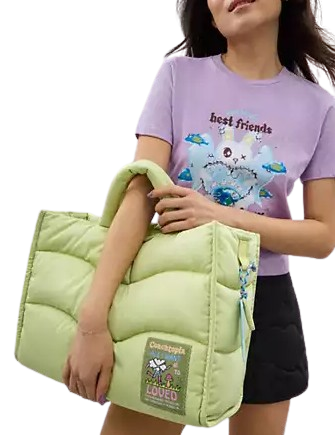 Coach Coachtopia Loop Tote Pale Lime