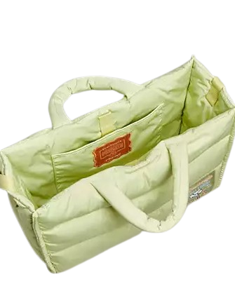 Coach Coachtopia Loop Tote Pale Lime