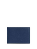 Coach Compact Billfold Wallet Deep Blue