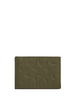 Coach Compact Billfold Wallet In Signature Leather Olive Drab