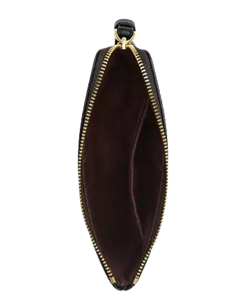 Coach Cosmic Coach Corner Zip Wristlet In Signature Canvas With Robot Print Walnut