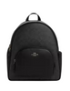 Coach Court Backpack In Signature Canvas Charcoal Black