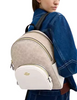 Coach Court Backpack In Signature Canvas Sand Chalk