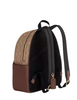 Coach Court Backpack In Signature Canvas Tan Brown