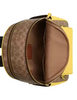 Coach Court Backpack In Signature Canvas Tan Yellow