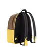 Coach Court Backpack In Signature Canvas Tan Yellow