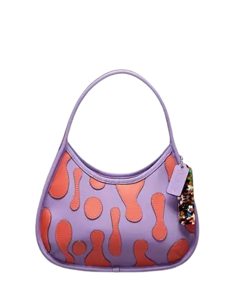 Coach Ergo Bag In Coachtopia Leather With Lava Applique Coach Ergo Bag In Coachtopia Leather With Lava Applique