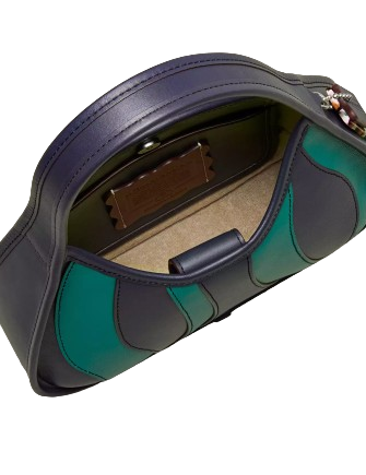 バッグ COACH Ergo Stripe Multicolor shoulder Coach Ergo Bag In Wavy Stripe Upcrafted Leather | Brixton Baker