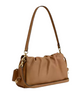 Coach Faye Shoulder Bag With Ruching Honey Brown