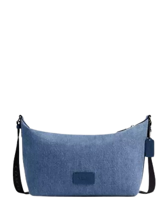 Coach Finn Crossbody Bag Denim Deep Blue