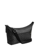 Coach Finn Crossbody Bag In Signature Canvas Charcoal Black