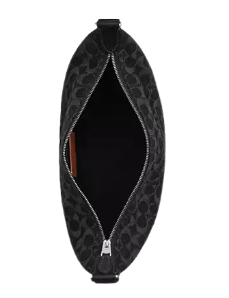 Coach Finn Crossbody Bag In Signature Denim Black