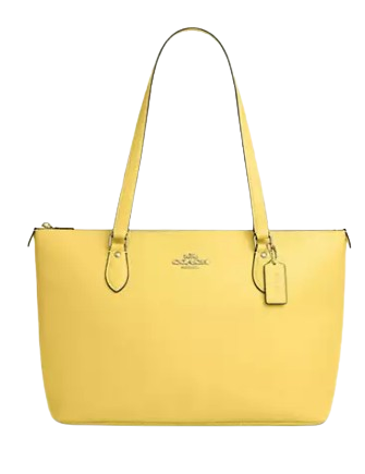 Coach Gallery Tote Bag Yellow
