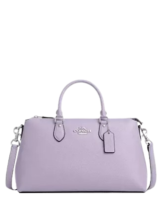 Coach Georgia Satchel Bag Lilac
