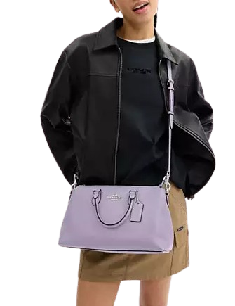 Coach Georgia Satchel Bag Lilac