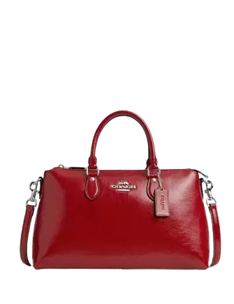 Coach Georgia Satchel Bag Red