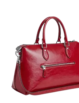 Coach Georgia Satchel Bag Red