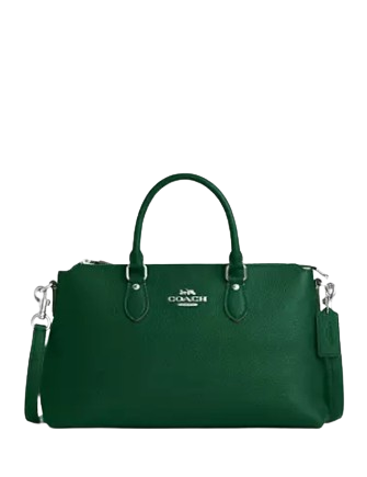 Coach Georgia Satchel Bag Shamrock