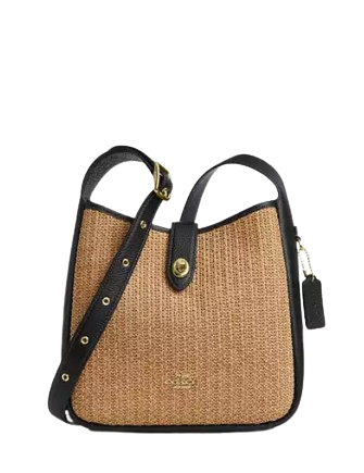 Coach Hadley Convertible Crossbody Bag Toast Black