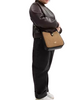 Coach Hadley Convertible Crossbody Bag Toast Black