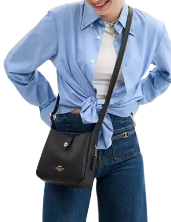 Coach Hadley Mini Crossbody Bag Black