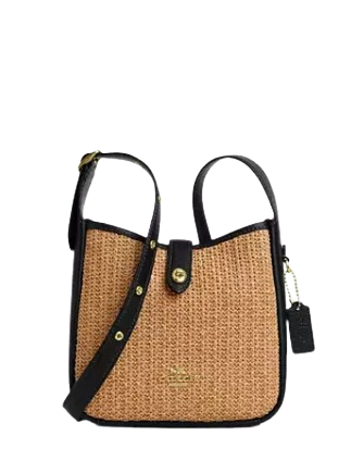 Coach Hadley Mini Crossbody Bag Toast Black