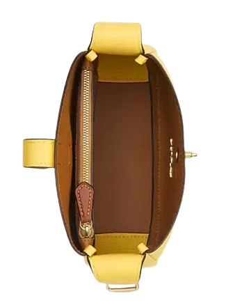 Coach Hadley Mini Crossbody Bag Yellow